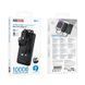Зовнішній акумулятор BOROFONE BJ84 Smooth power bank with four cables(10000mAh) Black 384602844 фото 2