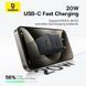 Мережевий зарядний пристрій Baseus Palm Fast Charger 1C 20W EU Cluster Black 803906603 фото 11