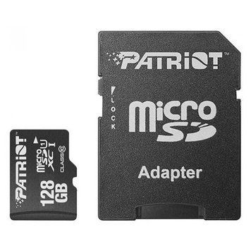 Карта памяти microSDXC (UHS-1) Patriot LX Series 128Gb class 10 (adapter SD) 662272223 фото