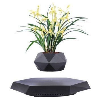 Магнітний левітаційний горщик для рослин HCNT Magnetic Levitating Pot M10-PZ1 Black 341570781 фото