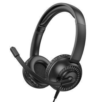 Навушники ігрові HOCO W112 Pure headphones Black 827796843 фото