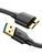 Кабель UGREEN US130 USB 3.0 A Male to Micro USB 3.0 Male Cable 0.5m (Black)(UGR-10840) 826157741 фото
