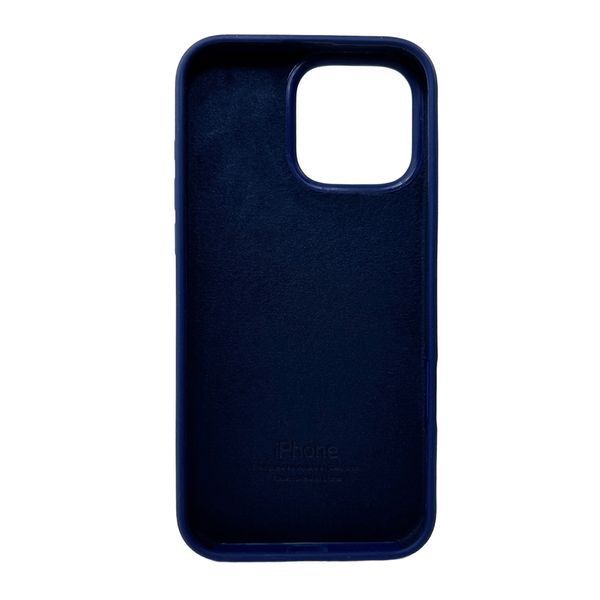 Чехол для смартфона Silicone Full Case AA Open Cam for Apple iPhone 16 Pro 39,Navy Blue 240475888 фото