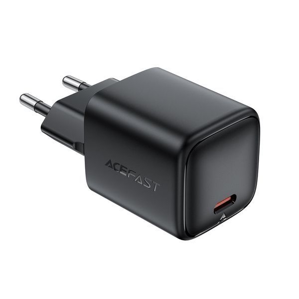 Мережевий зарядний пристрій ACEFAST A136 PD40W mini GaN USB-C fast charger Black 426356013 фото