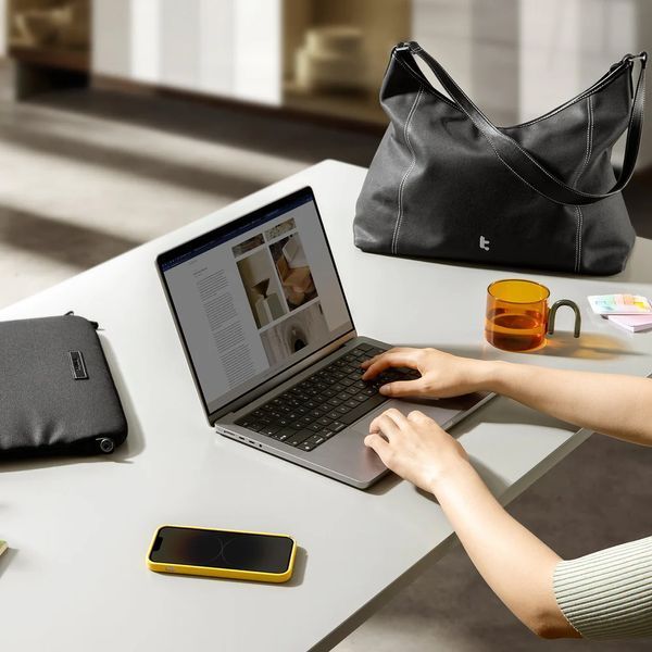 Сумка Tomtoc Versatile-T28 Laptop Tote Bag Black 16 Inch/18L (T28L1DV) 112915082 фото