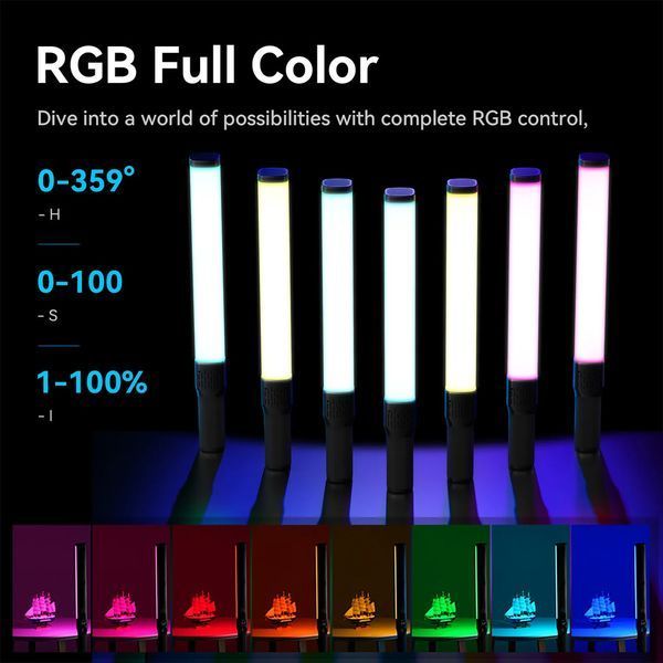Відеосвітло Ulanzi Vijim VL360 RGB Led Light, 38W(L058GBB2 VL360) 877158389 фото