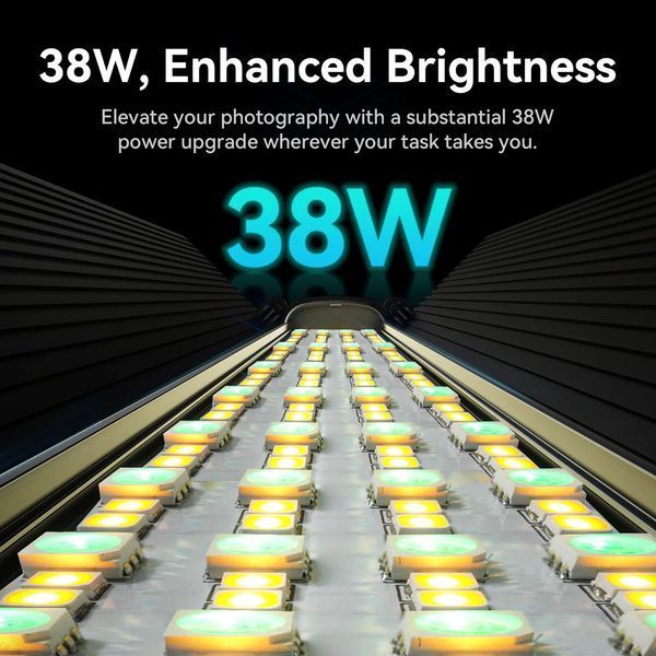 Відеосвітло Ulanzi Vijim VL360 RGB Led Light, 38W(L058GBB2 VL360) 877158389 фото