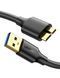 Кабель UGREEN US130 USB 3.0 A Male to Micro USB 3.0 Male Cable 0.5m (Black)(UGR-10840) 826157741 фото 1