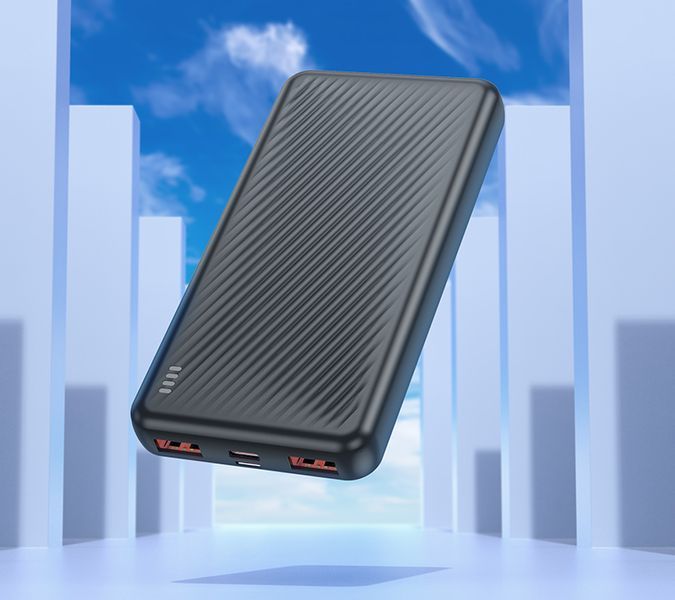Зовнішній акумулятор BOROFONE BJ56 Graceful 22.5W+PD20W fully compatible power bank (10000mAh) Black 164512594 фото
