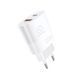 Сетевое зарядное устройство WUW-C251 25W PD USB-C + USB QC3.0 18W 430898637 фото 1