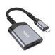 Кардридер HOCO UA25 2-in-1 card reader iP Metal Gray 107882705 фото 1