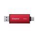 Портативний SSD Kingston Dual USB-A/C 512GB Dual Portable 1050MB/s USB 3.2 Gen 2 Red/Black 893227418 фото 3