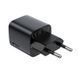 Мережевий зарядний пристрій ACEFAST A136 PD40W mini GaN USB-C fast charger Black 426356013 фото 3