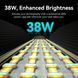 Відеосвітло Ulanzi Vijim VL360 RGB Led Light, 38W(L058GBB2 VL360) 877158389 фото 9