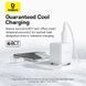 Сетевое зарядное устройство Baseus Palm Fast Charger 1C 20W EU Moon White 304469202 фото 13