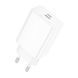 Мережевий зарядний пристрій BOROFONE BA21A Pro Long journey single port PD20W charger White 262286825 фото 1