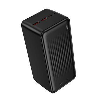 Зовнішній акумулятор BOROFONE BJ80C Clever 22.5W+PD20W fully compatible power bank(50000mAh) Black 858803018 фото