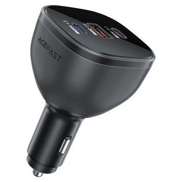 Автомобільний зарядний пристрій ACEFAST B14 165W (2*USB-C+USB-A) 3-port car charger Black 487356391 фото