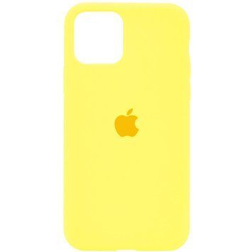 Чохол для смартфона Silicone Full Case AA Open Cam for Apple iPhone 11 Pro Max кругл 56,Sunny Yellow 897611365 фото