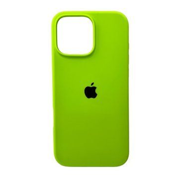 Чехол для смартфона Silicone Full Case AA Open Cam for Apple iPhone 16 Pro Max 24,Shiny Green 275442372 фото
