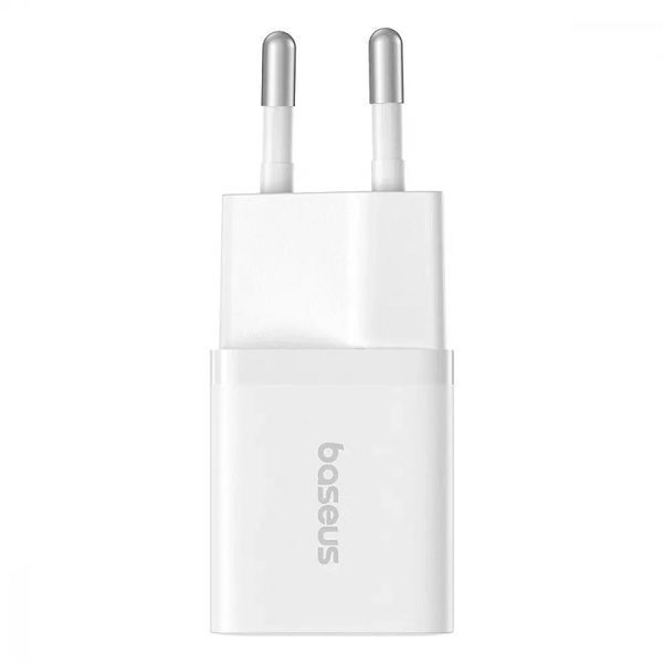 Мережевий зарядний пристрій Baseus GaN5 Fast Charger (mini) 1C 25W EU Moon White 950509056 фото