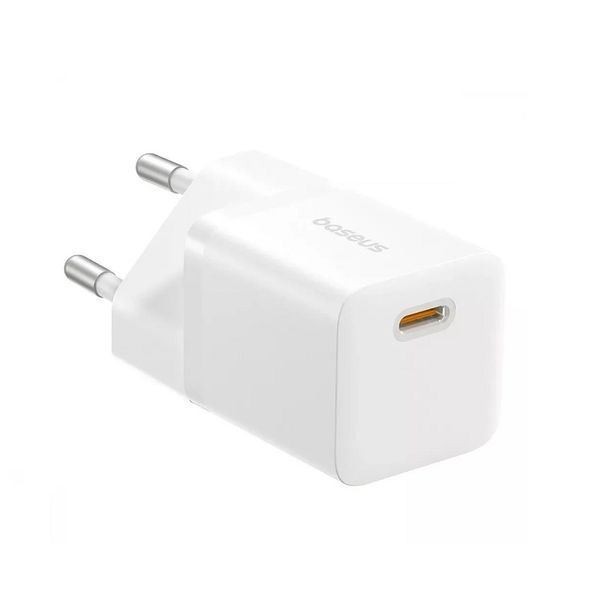 Мережевий зарядний пристрій Baseus GaN5 Fast Charger (mini) 1C 25W EU Moon White 950509056 фото