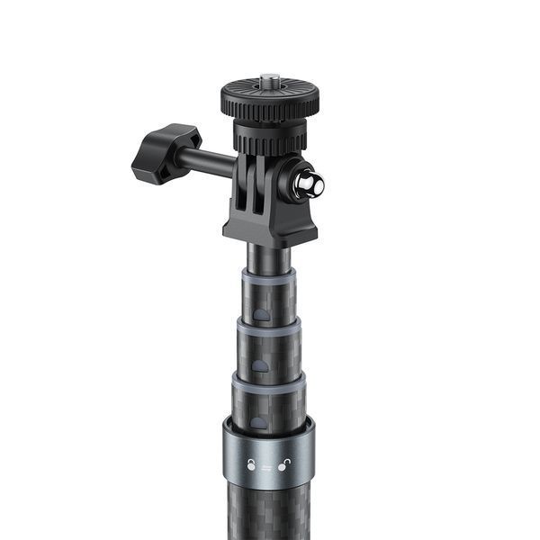 Монопод ACEFAST E38 1.2m carbon fiber telescopic selfie stick Gray-Black 169137224 фото