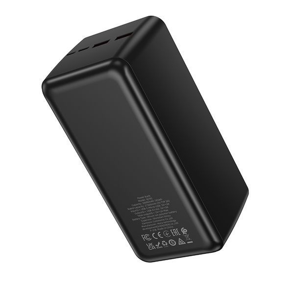Зовнішній акумулятор BOROFONE BJ80C Clever 22.5W+PD20W fully compatible power bank(50000mAh) Black 858803018 фото