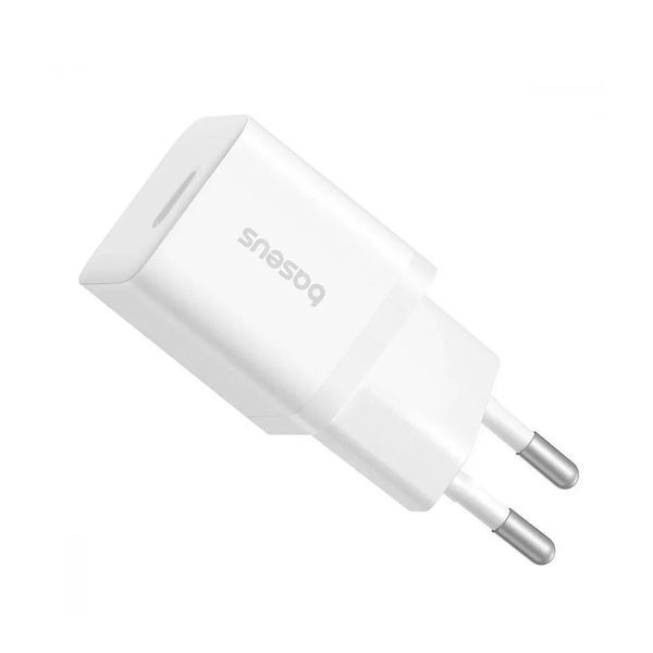 Мережевий зарядний пристрій Baseus GaN5 Fast Charger (mini) 1C 25W EU Moon White 950509056 фото