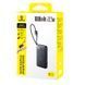 Зовнішній акумулятор Baseus EnerFill FC11 Digital Display Power Bank with Dual Built-in Cables 10000mAh 22.5W Cosmic Black 985607145 фото 2