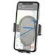 Автодержатель для телефона с БЗУ HOCO CA105 Guide three-axis linkage wireless charging car holder Black 573173683 фото 7
