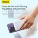 Зовнішній акумулятор Baseus Magnetic Mini Wireless Fast Charge Power Bank 20000mAh 20W White 110924430 фото 14