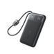 Зовнішній акумулятор Baseus EnerFill FC11 Digital Display Power Bank with Dual Built-in Cables 10000mAh 22.5W Cosmic Black 985607145 фото 3