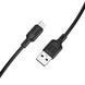 Кабель BOROFONE BX113 Lenny silicone charging data cable Micro(L=3M) Black 359612727 фото 1