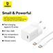 Мережевий зарядний пристрій з кабелем Baseus GaN5 Fast Charger(mini) 1C 30W EU Moon White(With: Fast Charging Data Cable Type-C) 590239965 фото 9