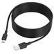 Кабель BOROFONE BX113 Lenny silicone charging data cable Micro(L=3M) Black 359612727 фото 5
