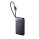 Зовнішній акумулятор Baseus EnerFill FC11 Digital Display Power Bank with Dual Built-in Cables 10000mAh 22.5W Cosmic Black 985607145 фото 1
