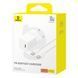 Мережевий зарядний пристрій з кабелем Baseus GaN5 Fast Charger(mini) 1C 30W EU Moon White(With: Fast Charging Data Cable Type-C) 590239965 фото 2