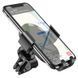 Автодержатель для телефона с БЗУ HOCO CA105 Guide three-axis linkage wireless charging car holder Black 573173683 фото 8