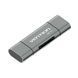 Кардрідер Vention USB3.0 Multi-function Card Reader Gray Metal Type (CCHH0) 626107272 фото 1
