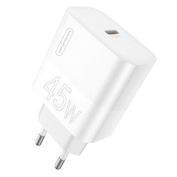Мережевий зарядний пристрій WUW-C202 PD45W GaN Eu Smart Charger 532567266 фото