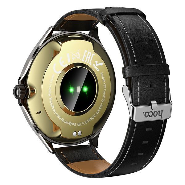Смарт-часы HOCO Y39 43mm. 280 mAh. IP67 Smart watch(call version) Black 613038302 фото