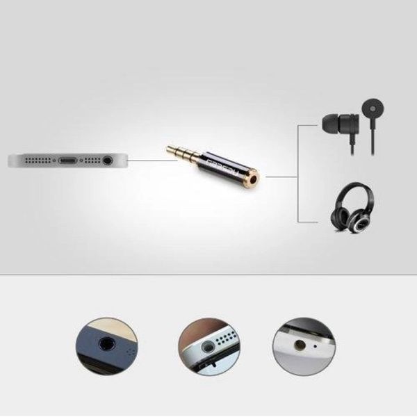 Аудио переходник UGREEN 3.5mm Male to 2.5mm Female Adapter(UGR-20502) 631501334 фото