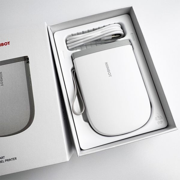 Термопринтер для друку наклейок NIIMBOT D11_H White 108748876 фото
