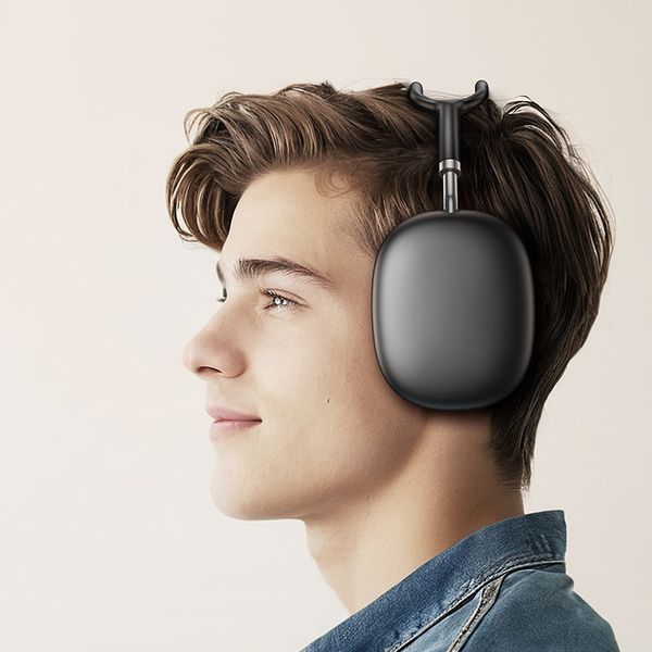 Бездротові накладні навушники BOROFONE BO22 Plus Elegant BT headphones Deep Space Gray 755138446 фото