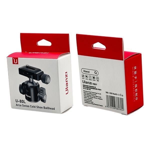 Адаптер кронштейн Ulanzi U-80L Mini Ball Head with Arca Swiss (UV-2235 U-80L) 110148532 фото