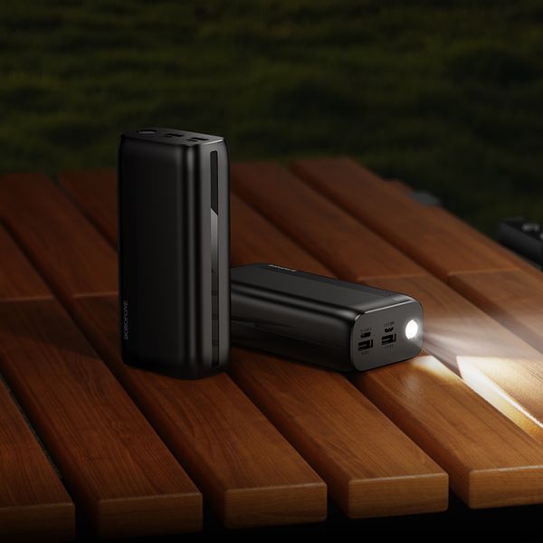 Зовнішній акумулятор BOROFONE BJ86A Victoria power bank(30000mAh) Black 894618934 фото