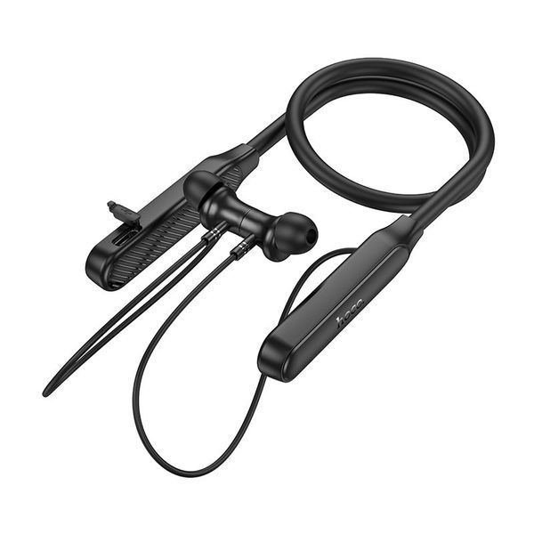 Бездротові спортивні навушники HOCO ES74 Refinado neck-mounted BT earphones Black 554116736 фото