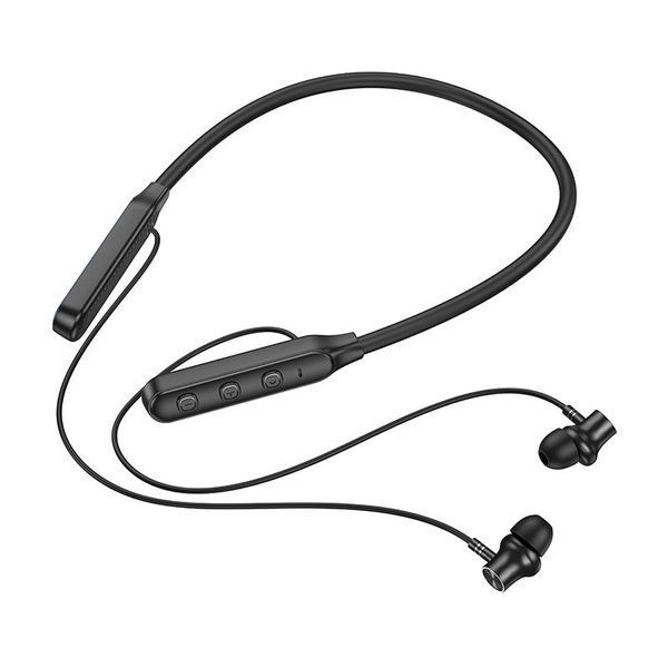 Бездротові спортивні навушники HOCO ES74 Refinado neck-mounted BT earphones Black 554116736 фото