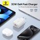 Мережевий зарядний пристрій Baseus Cube Fast Charger C+U 30W EU Moon White 501019866 фото 11